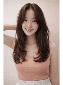 ベル 銀座5丁目店(Belle) 可愛い前髪に・前髪カット/レイヤーカット/髪質改善/ヨシンモリ