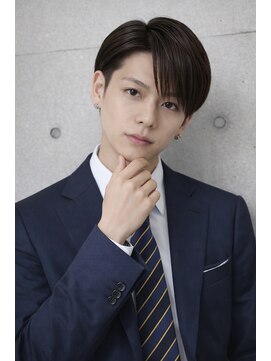 メンズヘア専門MA-IKI本厚木髪と頭皮改善サロン【4月16日　NEWOPEN（予定）】 清潔感ビジネスショート七三 / メイキー本厚木