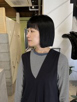 トゥループレイス(true place)&nbsp;黒髪ぱっつんボブ