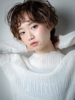 カバーヘアアンドスパ ブリス 浦和(COVER HAIR&SPA bliss)&nbsp;イヤリングカラーデジタルパーマ抜け感マッシュz浦和20代30代