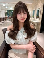 フォルテ 表参道店(FORTE) ダークラベンダー/くびれレイヤー/韓国巻き/顔周りカット