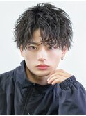 シャドウパーマ/サーフシャドウパーマ/軽めマッシュ