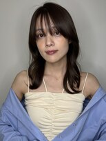 カーム(calm) ダークパープル/ナチュラルショート/ヘアアレンジ/川崎