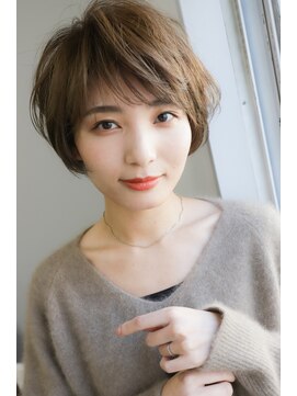 トップシェイプ(TOP SHAPE) 大人可愛い丸みショートボブ