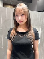 アーレント 薬院店(AREND) レイヤーカット / ブリーチカラー / デザインカラー