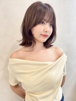 トゥルーズ 梅田店(TLUUS)&nbsp;【TLUUSダークパープルミルクブラウンナチュラルショート】