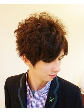 ヘアー マテリアル(hair material) イギリス スタイル ラフ