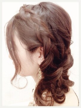 リップソウル(RIP SOUL) 結婚式やパーティにふんわり編みこみセット