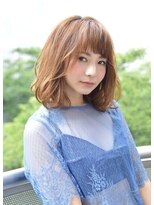 オブヘアー 鷺沼店(Of HAIR) 大人可愛いミディアムボブ☆