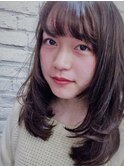 ★やわフワモテ艶々セミディj☆☆☆ヘアアートチュール☆☆