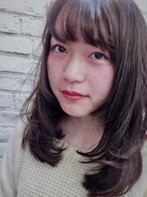 ヘア アート チュール(HAIR ART CHooWL) ★やわフワモテ艶々セミディj☆『綺麗のポイント』付きコ-ス