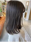 ハイライト×アッシュグレー