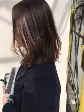 フロート 小阪店(float) グレージュ_マニッシュショート,ネイビーカラー,フレンチボブ