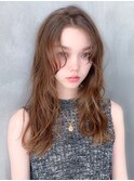 AUSTIN☆外ハネボブアッシュブラウンネオウルフツイストパーマ