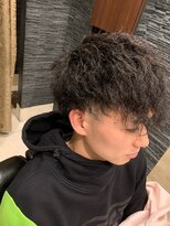 プレミアムバーバー 目黒店(PREMIUM BARBER produce by HIRO GINZA) バチバチツイストスパイラルパーマ