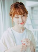 簡単ゆるふわヘアアレンジ