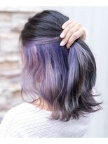 アウラ 小杉店(AULA)&nbsp;インナーカラー×ラベンダー