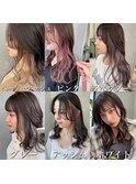 【Lond表参道倉崎涼】インナーカラーヘアカタ*メルティーカラー