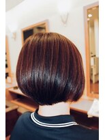 ヘア デザイン ラフィーネ(hair design raffine)&nbsp;ひし形ショートボブ