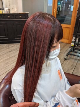 ルモ ヘアー 泉佐野ベイエリア店(Lumo hair) エアタッチバレイヤージュ