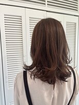 アドラーブル 駅南店(adorable) 20代30代大人可愛い★ウルフレイヤーハイライトブラウン