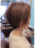 大人可愛いショートボブ/神戸住吉/ショート/◎30代40代50代60代