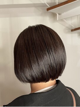 ピークスヘア(peaks hair) 艶ボブ♪アッシュブラウン系カラー