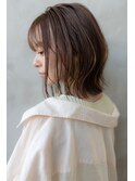 20代30代/大人可愛い/小顔ひし形/ウルフ/ナチュラルボブ