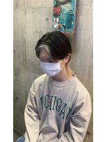 インク 渋谷(INK.)&nbsp;メンズウルフ×ホワイトシルバー