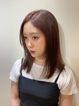 アクアオモテサンドウ(ACQUA omotesando) ☆ブリーチなしシルキーブラウンミルクチョコレートブラウン