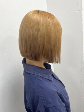 オアシス ガーデン 大和店(Oasis GaRDEN) ぱつっと感が可愛い★ハイトーンボブ♪