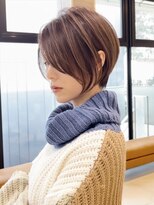 丸み美人ショート