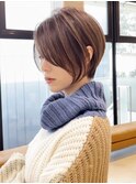 丸み美人ショート