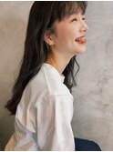 《 AKARI 》暗髪×ウェーブロングヘア