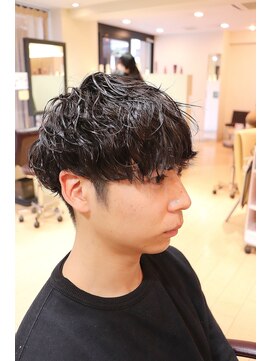 カズ 中津店(KAZU) 波巻きパーマ MEN'S　HAIR　ピンパーマ