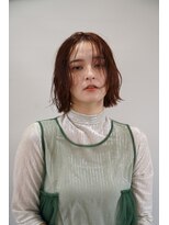ディスアンドザット あびこ店(THIS&THAT) くせっ毛パーマxラインボブ