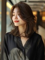 アルトリスト(Altruist Aging×HAIR&SPA)&nbsp;★ダークアッシュ大人ガーリーボブ着物ミディアムレイヤーカット