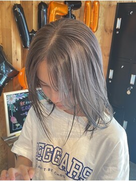 アフターニュース 新潟(afternews) グレージュ/ダブルカラー/ケアブリーチ/髪質改善/駅南