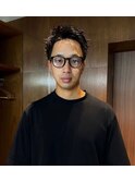 メンズカット×スパイキーショート×黒髪20代30代40代50代