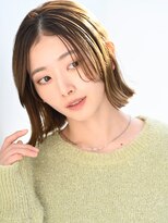 アイニティ(Inity)&nbsp;[Inity]マロンベージュ×タッセルボブ[心斎橋/髪質改善/縮毛矯正