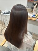 憧れのサラサラストレートヘア