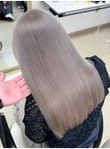 ボブルフ/ネビージュ/小顔/ワンレン/スモーキーアッシュ[渋谷駅]