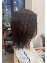 ファルベ(Farbe)&nbsp;ネビージュ　ミニウルフ　メルティーカラー　ワイドバング　美髪