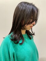 イーストハムヘッドショップ(EAST HAM head shop) 韓国風ナチュラルレイヤーミディ