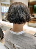 本八幡×アディクシーカラー×ベリーショートパーマ