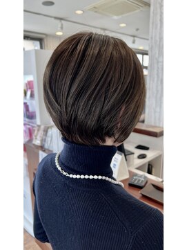 ヘアメイク アリエス 富谷店(HAIR MAKE aries) 【富谷】首元すっきり！涼しげ大人ショート