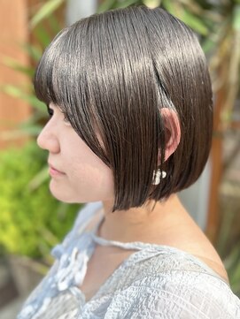 レリコ ニド(Relico-nid) 髪質改善20代30代 小顔似合わせ大人ガーリーボブ 京都烏丸