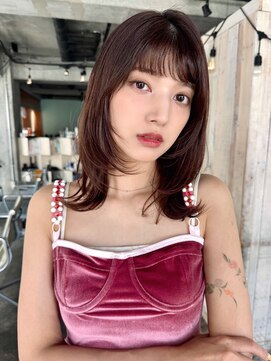 ノラジャーニー(NORA Journey) 【阿形】セミロングウルフカットくびれレイヤーカットミディアム