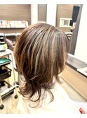【レイヤーカット】ホイルカラー