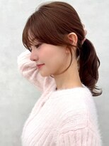 アッシュ 茗荷谷店(Ash)&nbsp;06小顔顔まわり/レイヤーロング/韓国ヘア/小顔カット